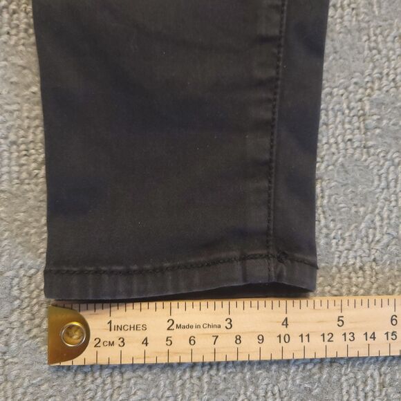 American Eagle Womens 4 (Fits 29x28.5) Hi Rise Jegging Stretch Black Jean Skinny - Picture 9 of 11